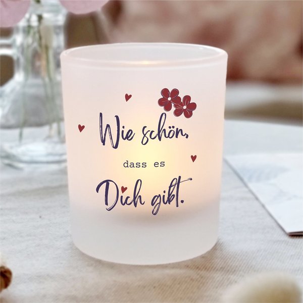 3ersonalisiertes Kerzenglas Mit Spruch Wie Schön, Geschenkidee, Geburtstag KÜstenglÜck 2