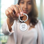 Geschenk Freundin Gin Schlüsselanhänger Küstenglück