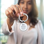 Geschenk Freundin Weil Du Da Bist Schlüsselanhänger Küstenglück Hand