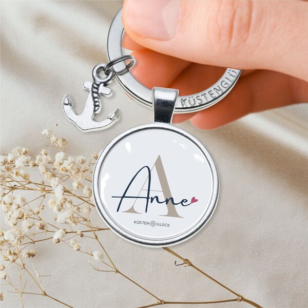 Schlüsselanhänger Personalisiert Name, Geschenk, Geburtstag