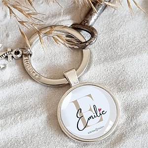 Schlüsselanhänger Personalisiert Name, Geschenk, Geburtstag