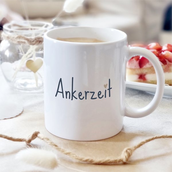 Tasse Ankerzeit, Geschenk, Geburtstag