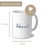 Tasse Ankerzeit, Geschenk, Geburtstag3