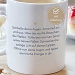 Tasse Ankerzeit, Geschenk, Geburtstag4