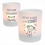 Kerzenglas Geburtstag Geschenk Freunde Kuestenglueck