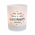 Windlicht Freude Glücksmomente Kuestenglueck