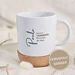 Personalisierte Tasse Kork Beste Kollegin, Geschenk, Geburtstag