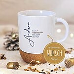 Personalisierte Tasse Kork Beste Kollegin, Geschenk, Geburtstag Neu