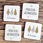 Untersetzer Set Weihnachten Kuestenglueck