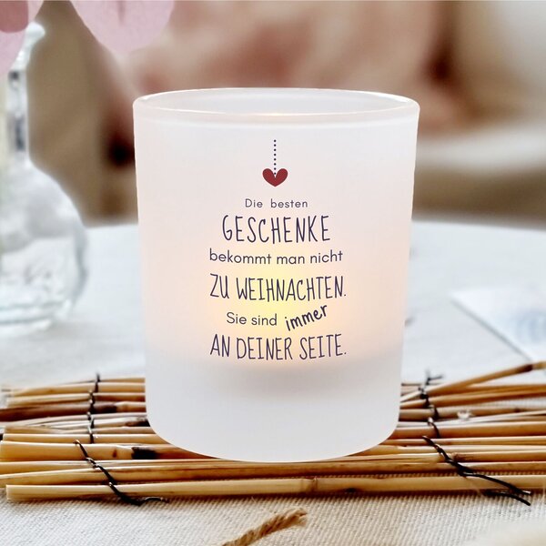 Kerzenglas Mit Spruch Die Besten Geschenke, Geschenkidee, Geburtstag Kuestenglueck