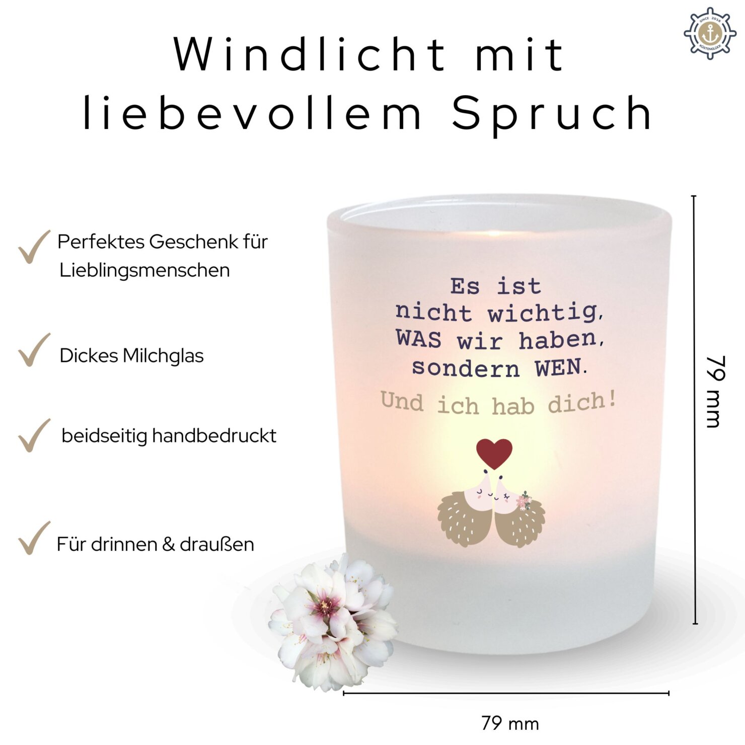 Windlicht Lieblingsmensch