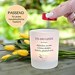 Windlicht To Do Liste Geschenk Glück Kuestenglueck