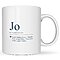 Tasse Jo Geschenk Humor, Geburtstag