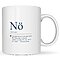 Tasse Nö Geschenk Humor, Geburtstag