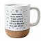 Tasse Kork Leg Los Geschenk, Mutmacher Kuestenglueck