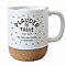 Tasse Kork Plaudertasse To Go Geschenk, Bürotasse Kuestenglueck
